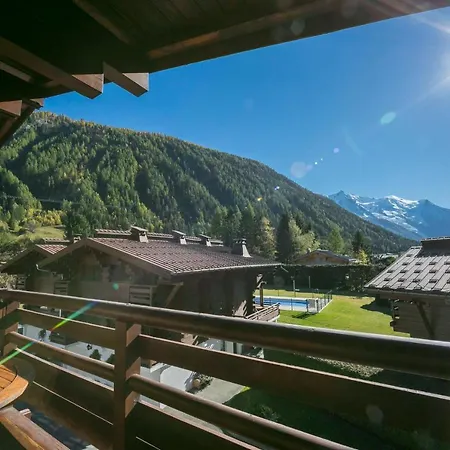 Les Chosalets Sleeps 2 Pool Apartament Chamonix